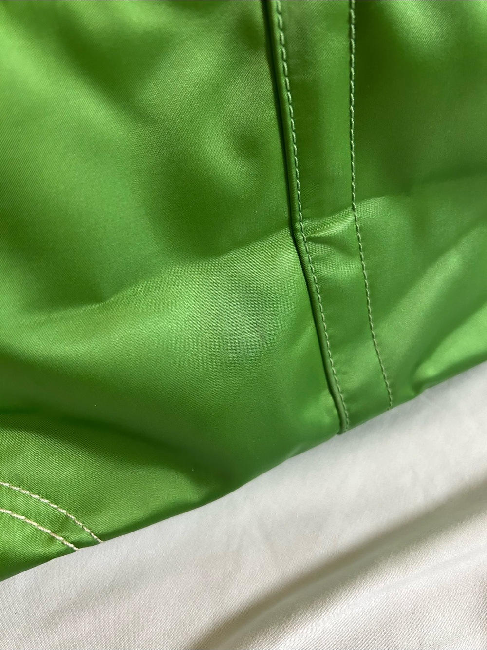Coach Green Nylon Tote *project* - Picture 11 of 16